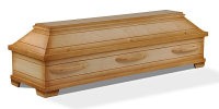 schlichte Kiefer-Ahorntruhe 240, natur patiniert - ohne...