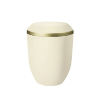 OPUS BIO-LEHM Urne sandbeige gold