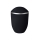 PURE BIO-LEHM Urne basalt silber