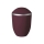 PURE BIO-LEHM Urne brombeer silber