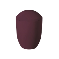 PURE BIO-LEHM Urne brombeer uni