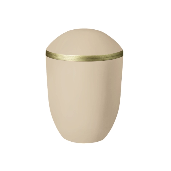 PURE BIO-LEHM Urne cashmere gold
