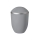 PURE BIO-LEHM Urne flanell silber