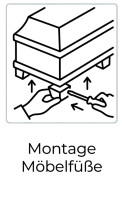 Montage M&ouml;belf&uuml;&szlig;e