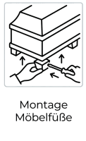 Montage M&ouml;belf&uuml;&szlig;e