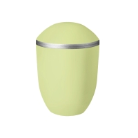 PURE BIO-LEHM Urne limone silber