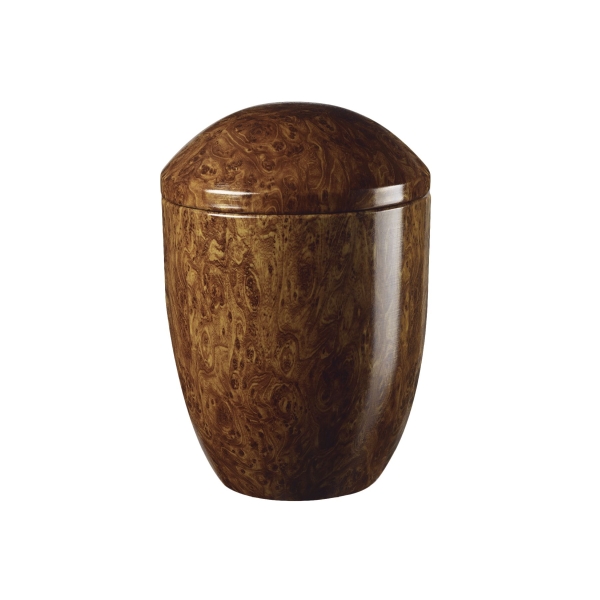 PURE BIO-LEHM Urne Mahagoni