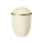 PURE BIO-LEHM Urne sandbeige gold