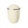 PURE BIO-LEHM Urne sandbeige silber