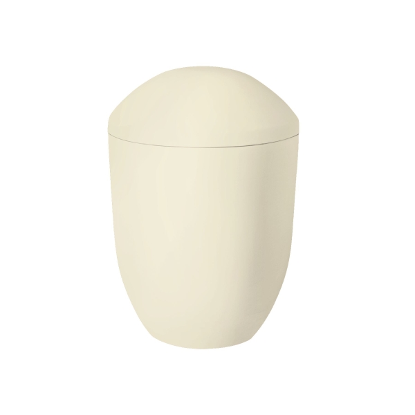 PURE BIO-LEHM Urne sandbeige uni