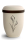 Naturstoffurne mit Motiv Calla