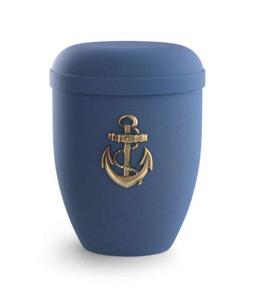 Naturstoffurne Blau, Anker