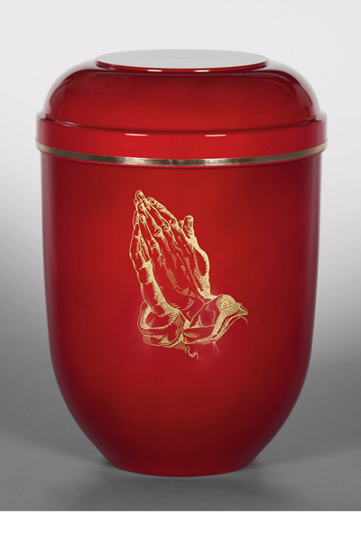 Biourne Weinrot, D&uuml;rer Betende Hand, Goldband