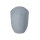 PURE BIO-LEHM Urne taubenblau uni