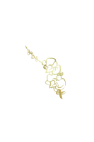 Urnen-Dekor Gold - ORCHIDEE GOLD