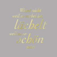 Spr&uuml;che in Gold f&uuml;r Keramikurnen F&E -...