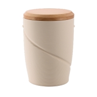 Tonurne Magisches Band Creme mit Apfel-Deckel