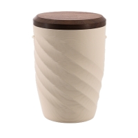 Tonurne Umdrehung Creme mit Nuss-Deckel
