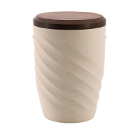 Tonurne Umdrehung Creme mit Nuss-Deckel