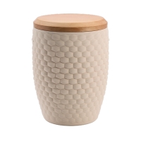 Tonurne Zeitgeist Creme mit Apfel-Deckel