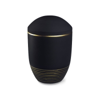 WAVE BIO-LEHM Urne basalt gold