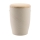 Tonurne Flechtband Creme mit Tannen-Deckel