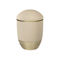 WAVE BIO-LEHM Urne cashmere gold