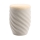 Tonurne Inspiration Grau mit Tannen-Deckel
