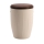 Tonurne Linie Creme mit Nussbaum_Deckel