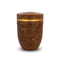 Natururne Kakaoschale + Nussholz
