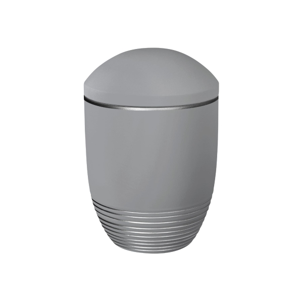WAVE BIO-LEHM Urne flanell silber