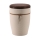 Tonurne Andenken Creme mit Nuss-Deckel, inkl. Andenken Note
