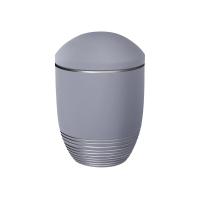 WAVE BIO-LEHM Urne flieder silber