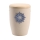Tonurne Stille Bl&uuml;te Blau, Creme mit Tannen-Deckel