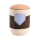 Tonurne Mira Band Creme, inkl. Band Braun-Blau