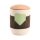 Tonurne Mira Band Creme, inkl. Band Braun-Gr&uuml;n