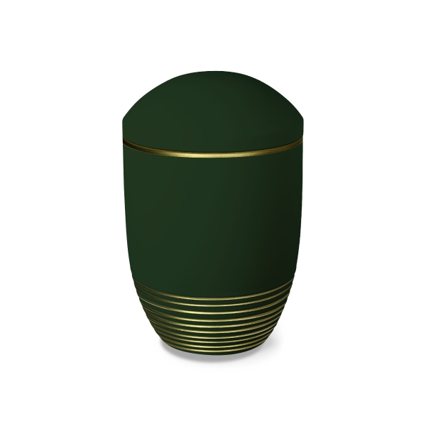 WAVE BIO-LEHM Urne jade gold
