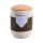 Tonurne Mira Band Grau, inkl. Band Braun-Blau
