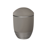 WAVE BIO-LEHM Urne mandel silber