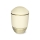 WAVE BIO-LEHM Urne sandbeige gold