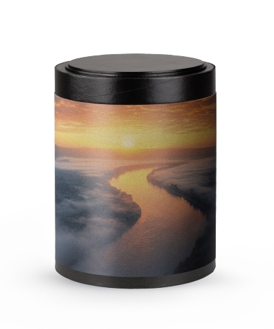 Edition Riverlight, Samton schwarz, Morgenstrom, Band aus Pflanzenfasern, Zellulose