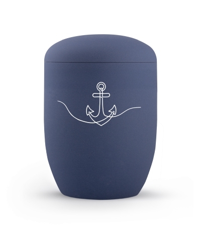 Edition Linea, Samton Saphirblau, Anker, Anhydrit