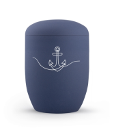 Edition Linea, Samton Saphirblau, Anker, Anhydrit