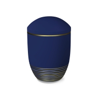 WAVE BIO-LEHM Urne saphir gold