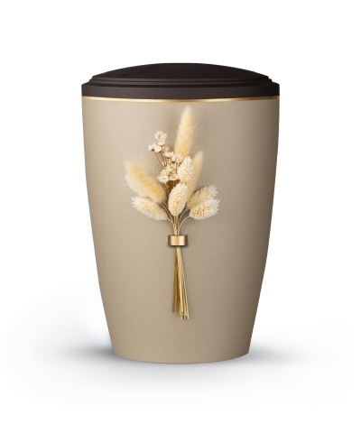 Edition Blomera, Champagner/Siena, Naturgr&auml;ser Strau&szlig;