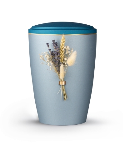 Edition Blomera, Arctic T&uuml;rkis/Eisblau, Lavendel Strau&szlig;