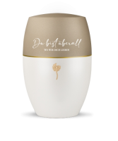 Edition Essence, Spruch und Pusteblume, Velvet Champagner