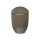 WAVE BIO-LEHM Urne teak silber