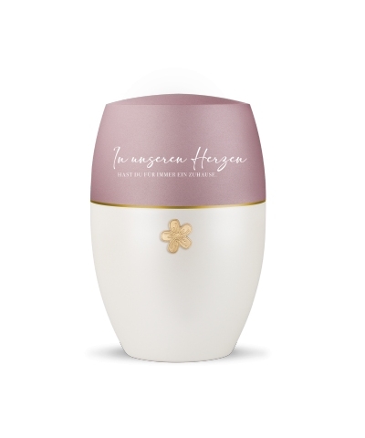 Edition golden Heart, Velvet Ros&eacute;, Bl&uuml;te, Kinderurne