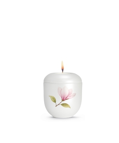 Edition Aurelia, Perlmutt weiss, Magnolie, Gedenklicht